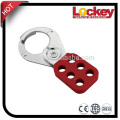 Chromefinished PA Coated Steel Safety Lockout Hasp